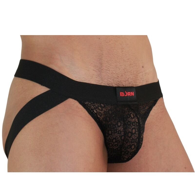 BURN - 005 JOCK LINGERIE PRETO XL - Image 2