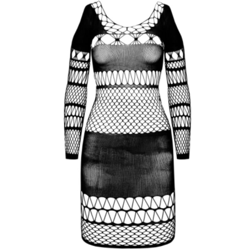 PASSION - BS 105 BODYSTOCKING PRETO TAMANHO ÚNICO - Image 3