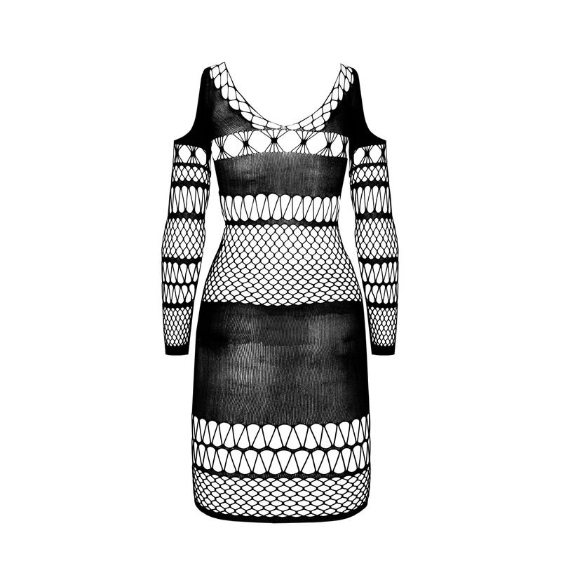 PASSION - BS 105 BODYSTOCKING PRETO TAMANHO ÚNICO - Image 4