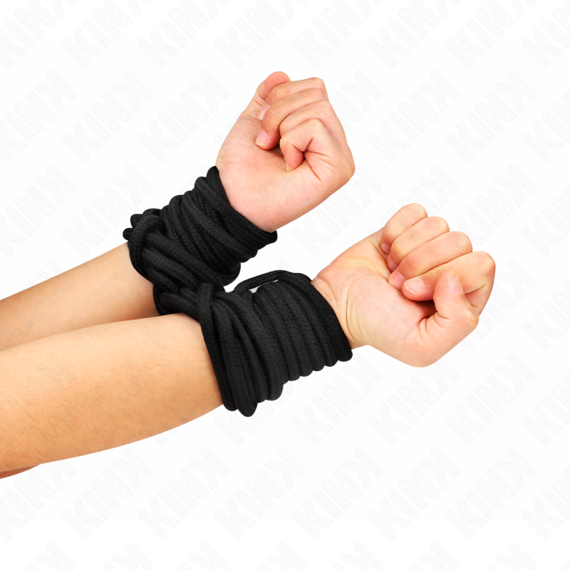 KINK - CORDA DE ALGODÃO 10 METROS PRETA - Image 4