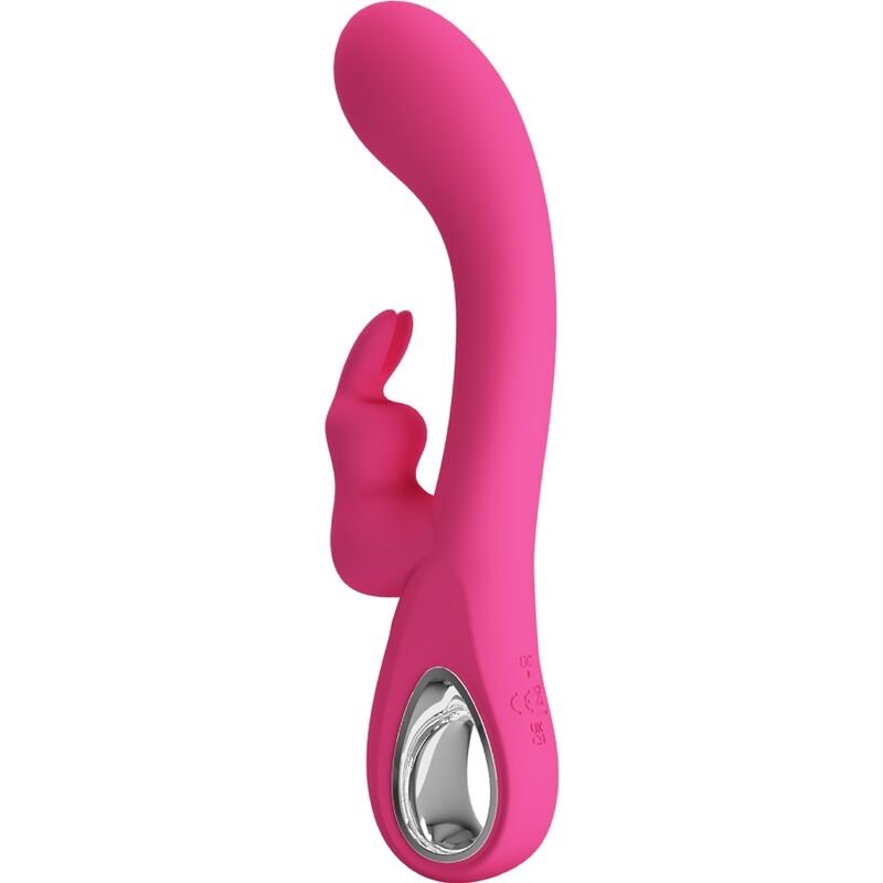 PRETTY LOVE - NOVAK RABBIT VIBRADOR 12 VIBRAÇÕES ROSA - Image 5