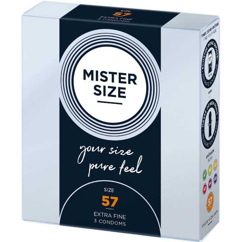 MISTER SIZE - PRESERVATIVO TAMANHO L 57 MM (3 UNIDADES) - Image 2