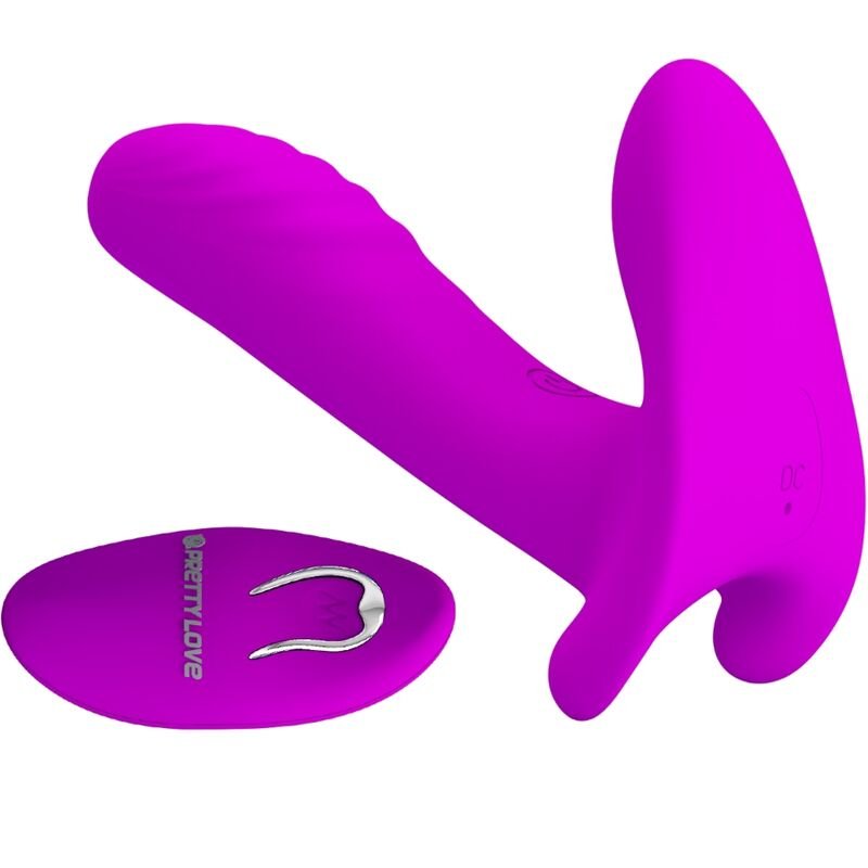 PRETTY LOVE - MASSAGEADOR E VIBRADOR 12 VIBRAÇÕES CONTROLE REMOTO ROXO - Image 2