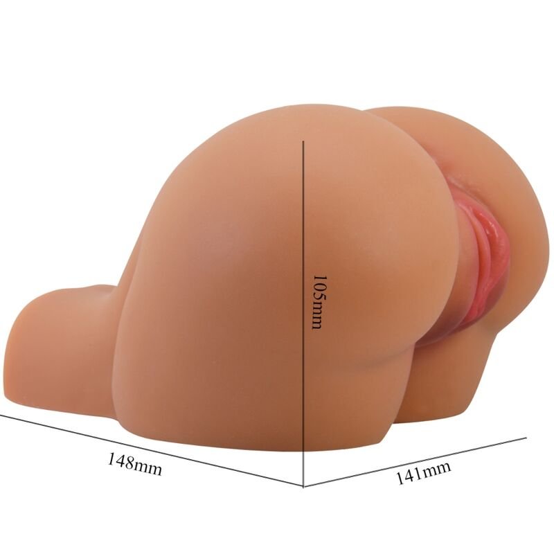 CRAZY BULL - VIBRADOR KYLIE ASS COM CONTROLE REMOTO REALISTA DE VAGINA E ÂNUS - Image 5