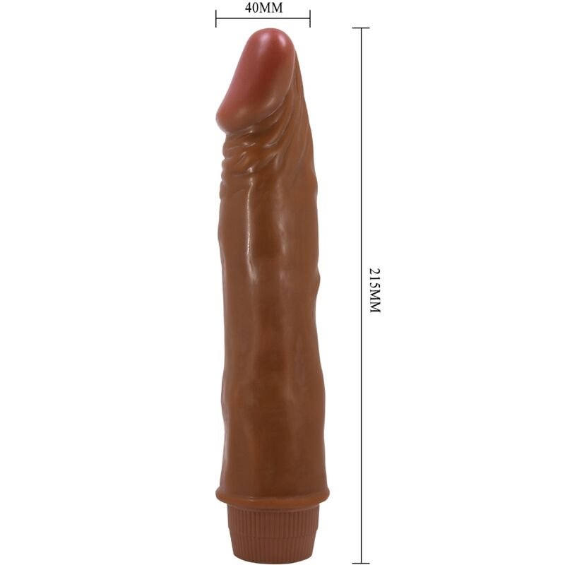 BAILE - VIBRADOR REALISTA ANÃO 21 CM MULATO - Image 4