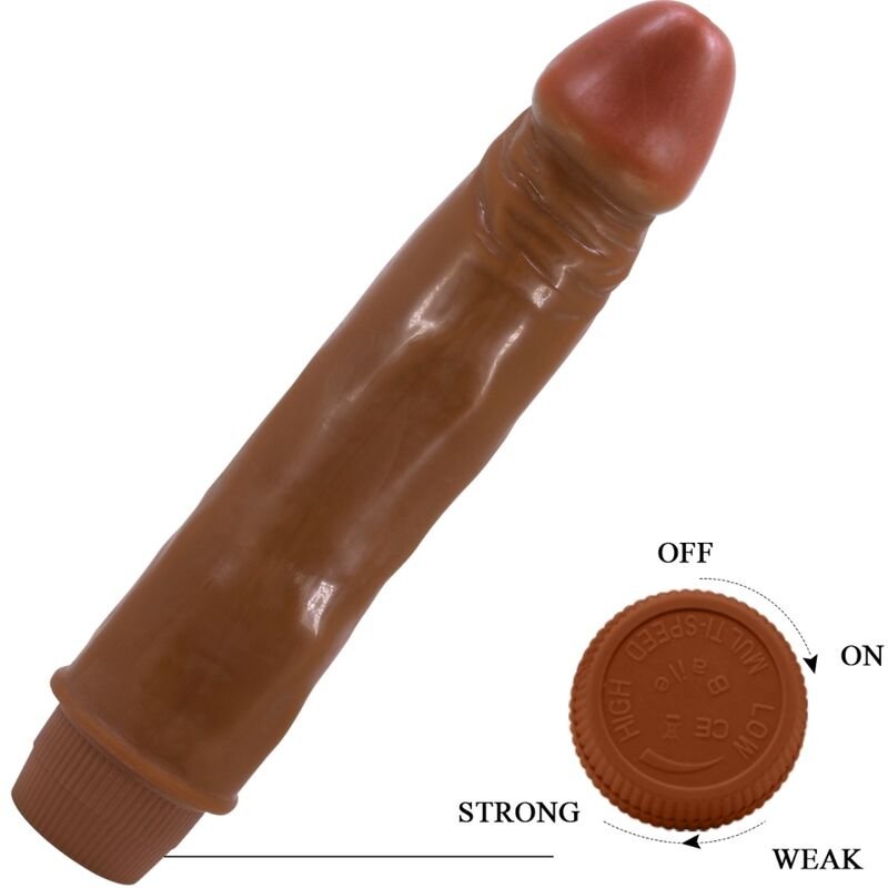 BAILE - VIBRADOR REALISTA ANÃO 21 CM MULATO - Image 5