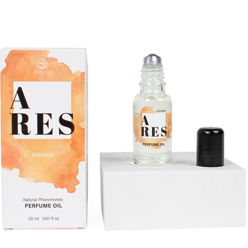 SECRETPLAY - ARES PERFUME NATURAL FEROMONAS EM ÓLEO PARA HOMENS 20 ML - Image 2