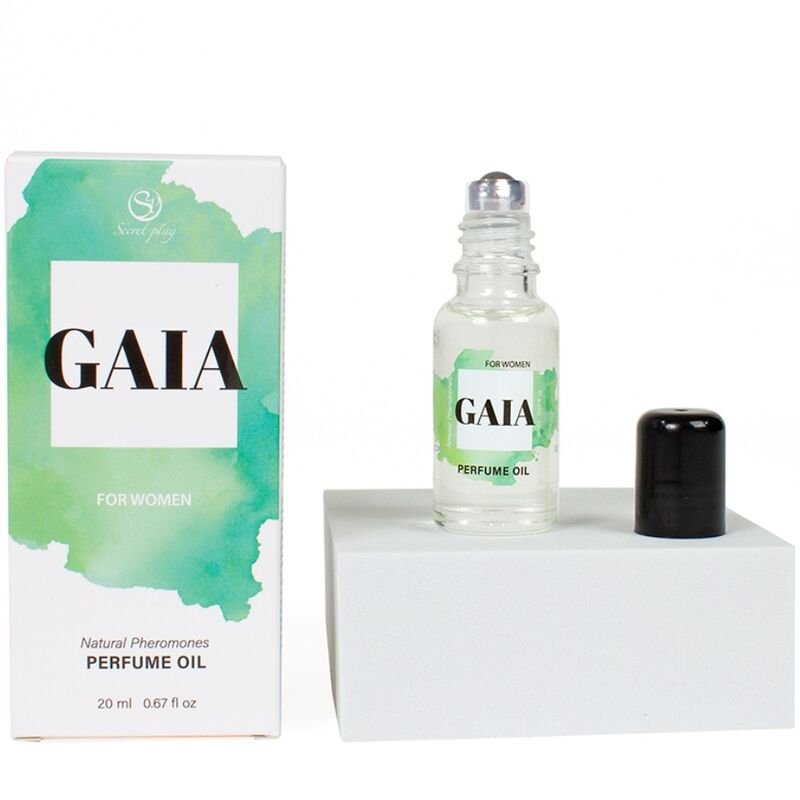 SECRETPLAY - GAIA PERFUME NATURAL FEROMONAS EM ÓLEO PARA MULHERES 20 ML - Image 2