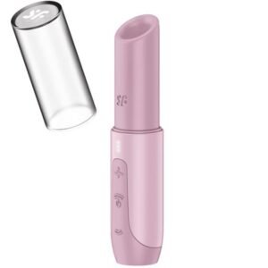SATISFYER - ESTIMULADOR DE CLITÓRIS SECRET KISS WAVE ROSA