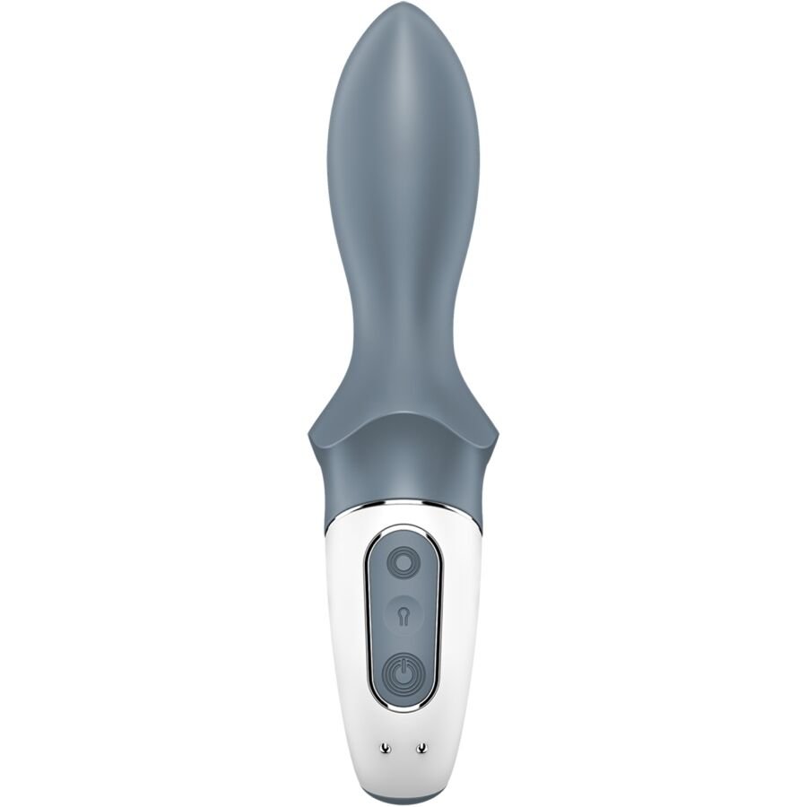SATISFYER - BOMBA DE AR BOOTY 1 VIBRADOR INFLÁVEL ANAL CINZA - Image 2