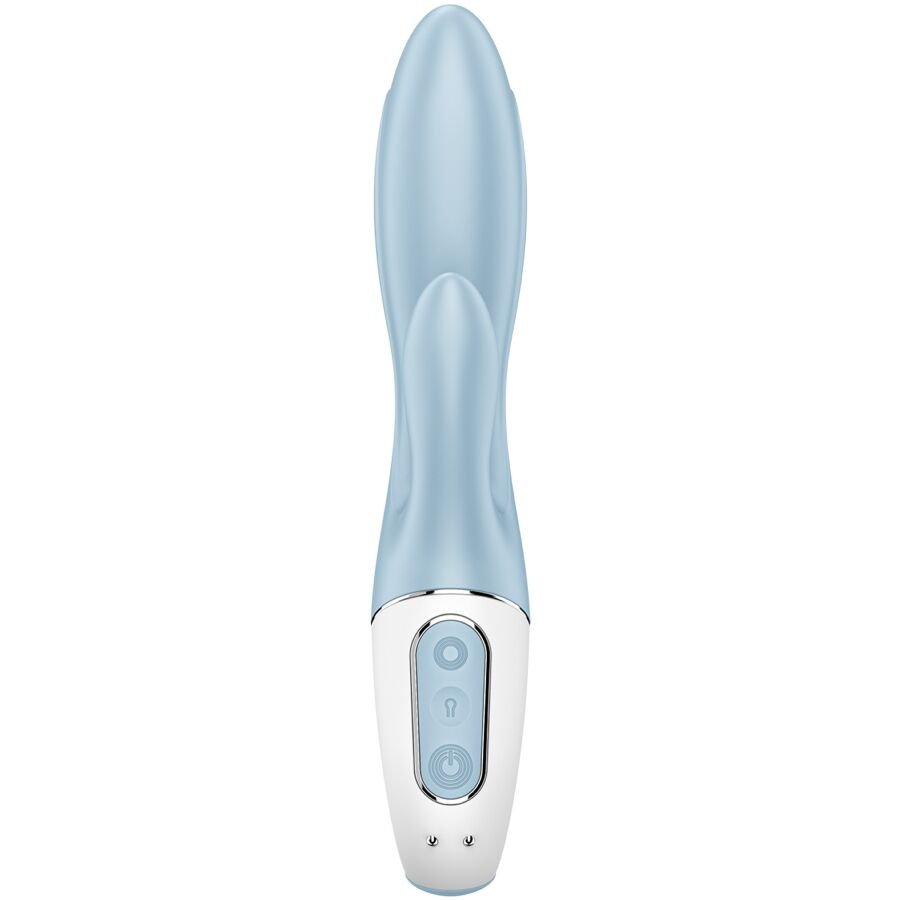 SATISFYER - BOMBA DE AR BUNNY 1 COELHO INFLÁVEL VIBRADOR AZUL - Image 2