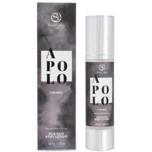 SECRETPLAY - LOÇÃO DE PELE  APOLO SILK PARA HOMENS 50 ML