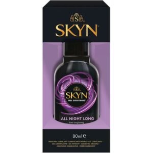 SKYN - LUBRIFICANTE À BASE DE SILICONE PARA TODA A NOITE 80 ML