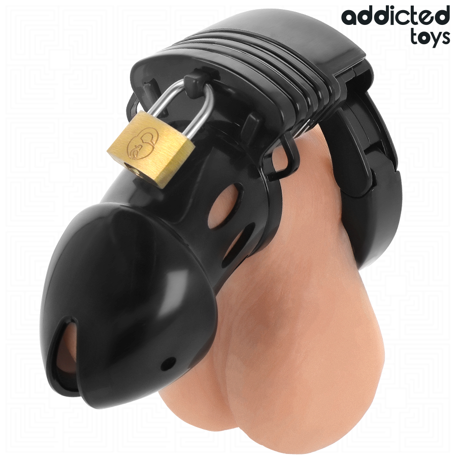 ADDICTED TOYS LOCKED - GAIOLA PARA PÊNIS CHASTITY DEPHHS 7,5 CM - Image 3