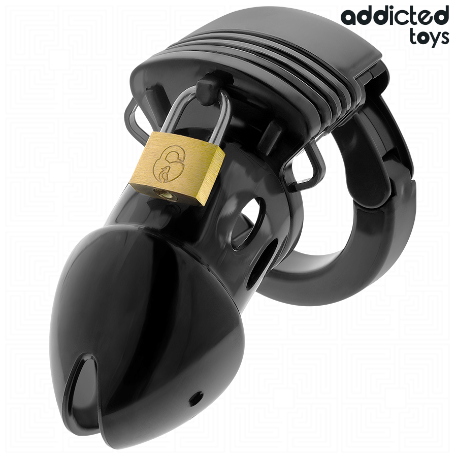 ADDICTED TOYS LOCKED - GAIOLA PARA PÊNIS CHASTITY DEPHHS 7,5 CM - Image 2