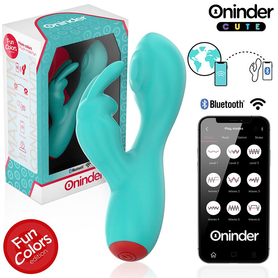ONINDER CUTE - LOVE BUNNY VIBRADOR CLITÓRISMO PONTO G - APLICATIVO MUNDIAL GRATUITO - Image 2