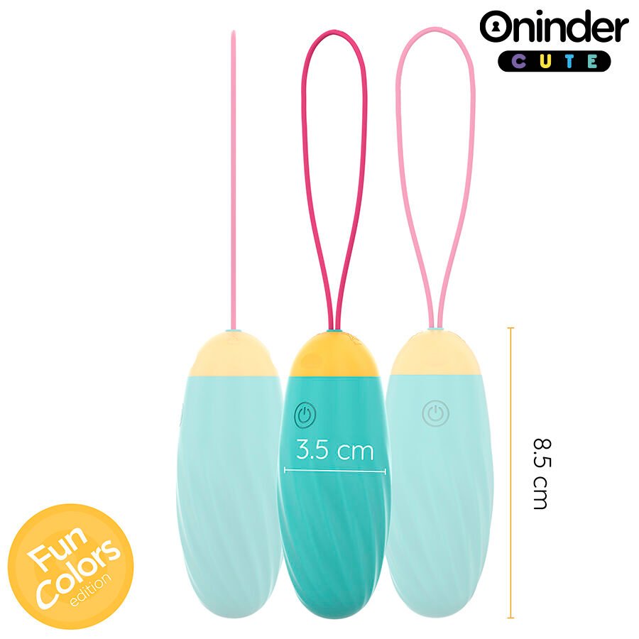 ONINDER CUTE - OVO DE SILICONE VIBRO-GIRATÓRIO LOVE PLEASURE - APLICATIVO MUNDIAL GRATUITO - Image 4