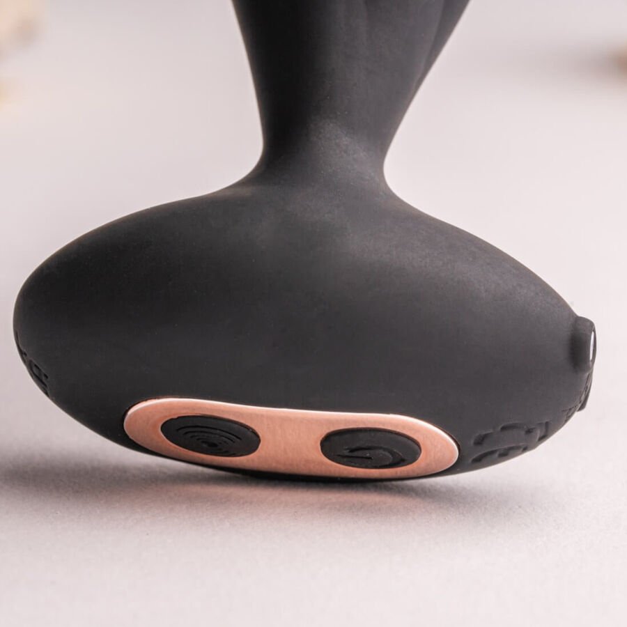 ROCKS-OFF - PLUG ANAL PETITE SENSATIONS DESIRE COM CONTROLE REMOTO PRETO - Image 5