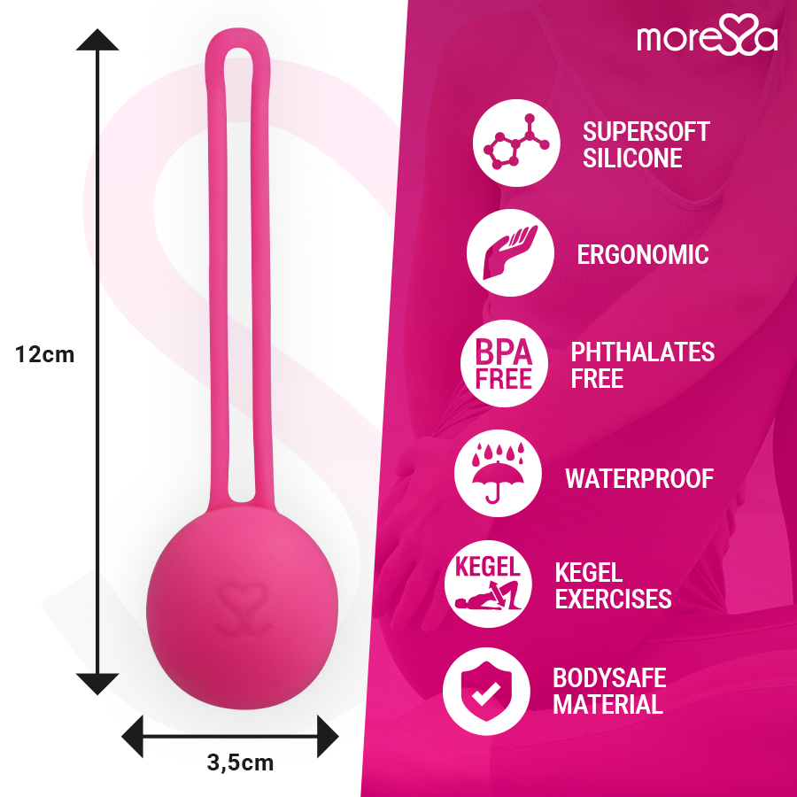 MORESSA - OSIAN ONE PREMIUM SILICONE ROSA - Image 4