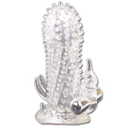 BAILE - BRAVE MAN COELHO VIBRADOR EXTENSO DE PÉNIS - Image 4