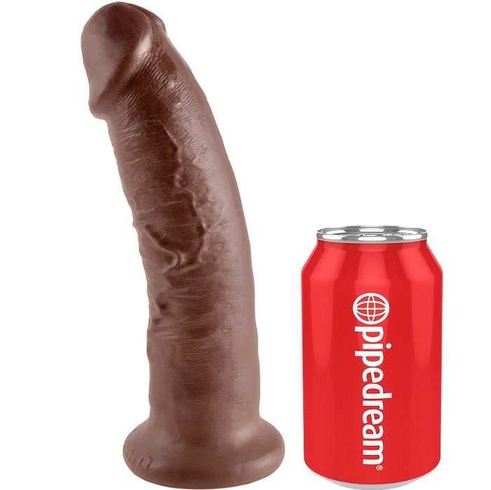 KING COCK - 9 DILDO MARROM 22.9 CM - Image 3