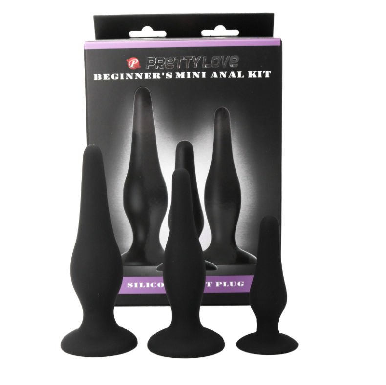 PRETTY LOVE - KIT DE INICIAO DE SILICONE PARA PLUGS ANAIS - Image 2