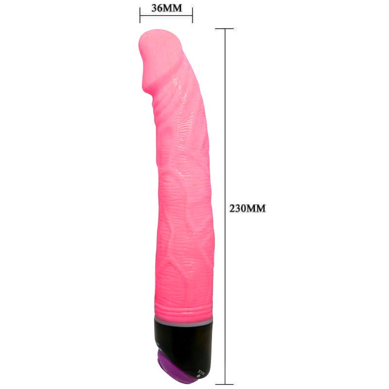 BAILE - VIBRADOR REALÍSTICO ADOUR CLUB 23 CM ROSA - Image 2