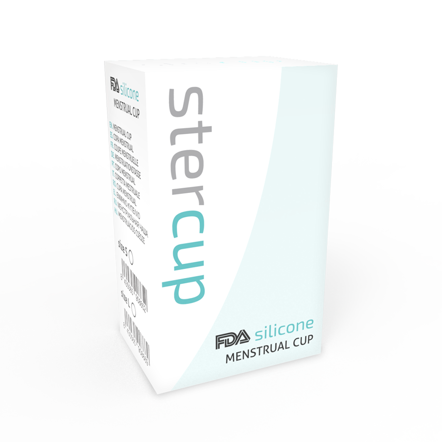 STERCUP - COPO MENSTRUAL DE SILICONE FDA LILAC - TAMANHO S - Image 4