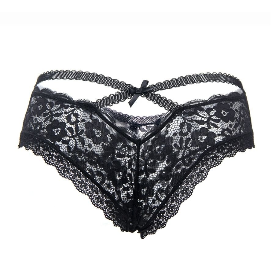QUEEN LINGERIE - CALCINHA DE RENDA FLORAL S/M - Image 4