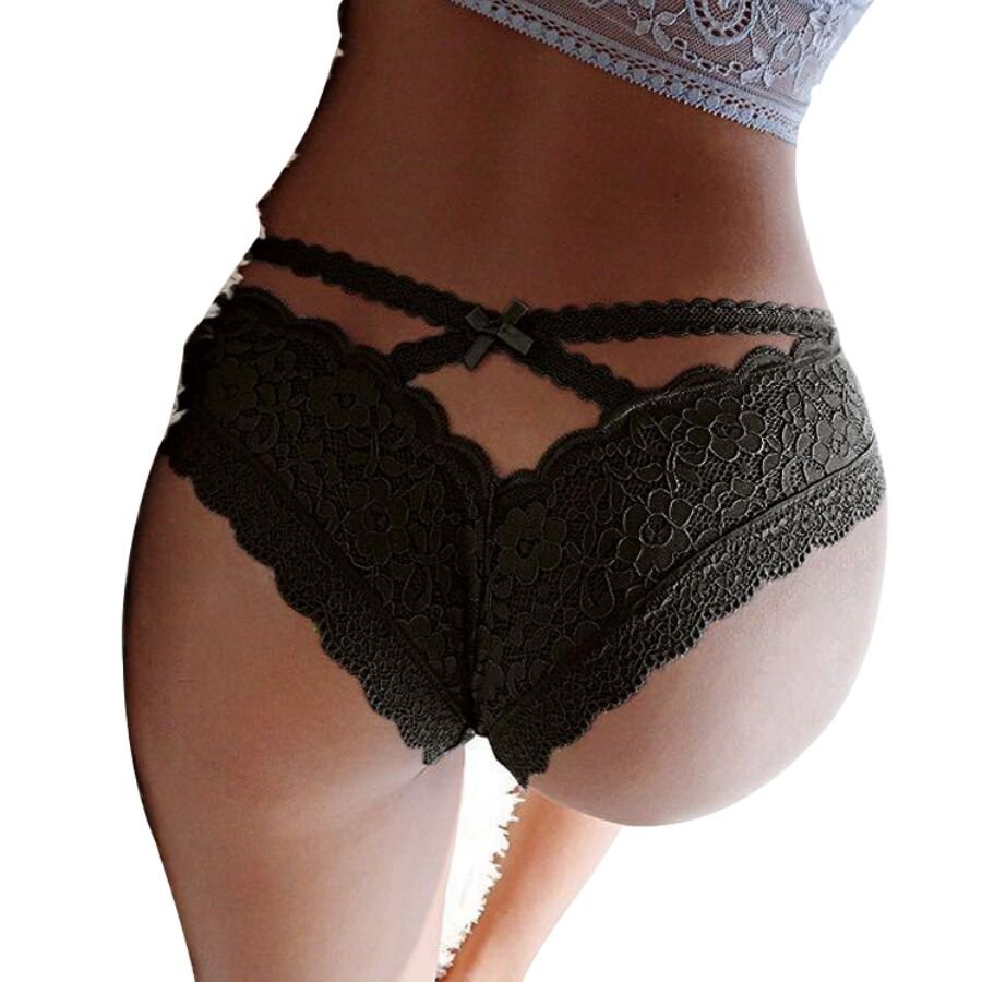 QUEEN LINGERIE - CALCINHA DE RENDA FLORAL S/M - Image 2