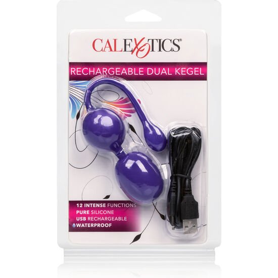 CALEXOTICS - RECARREGVEL DUPLO KEGEL ROXO - Image 2