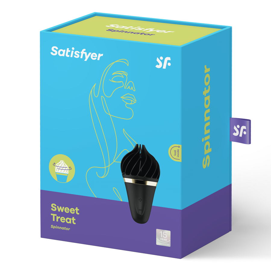 SATISFYER - SPINNATOR SWEET TREAT PRETO - Image 5