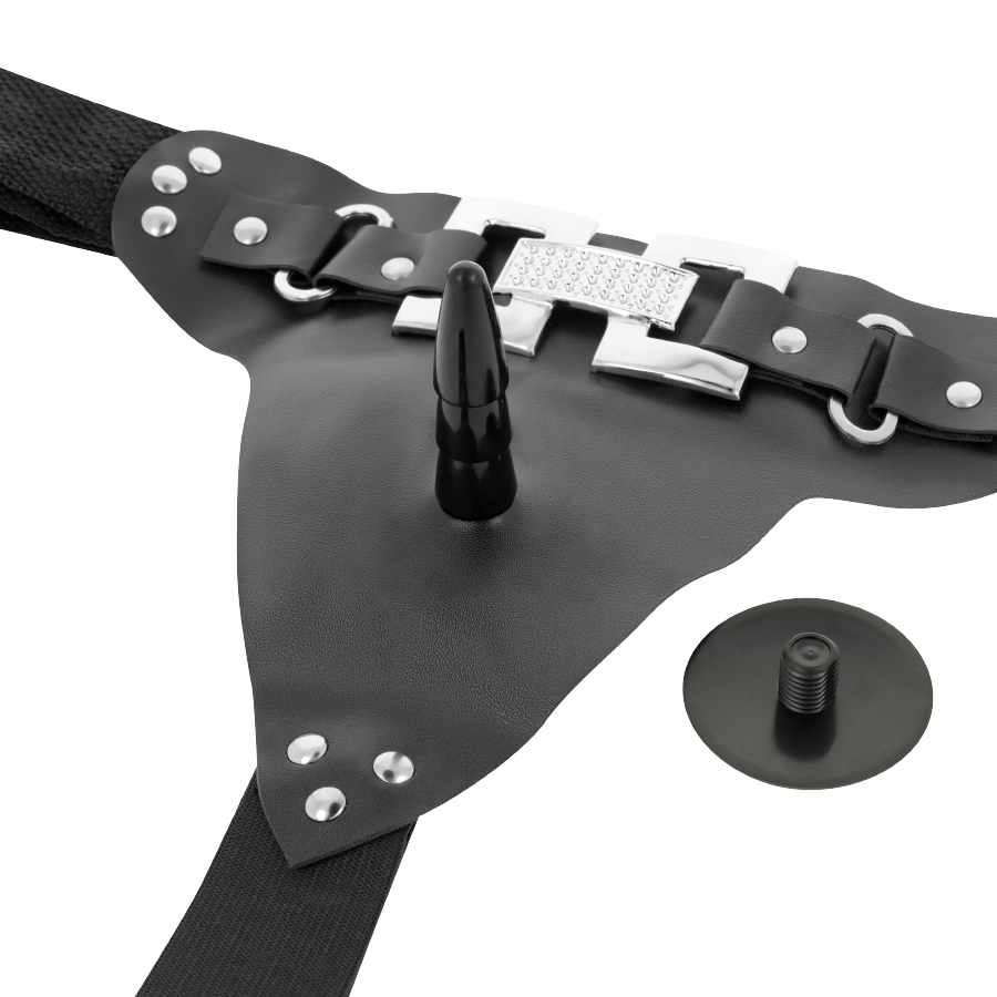 HARNESS ATTRACTION - DELUXE COM VIBRAO REALÍSTICA 18 CM -O- 4.5 CM - Image 5