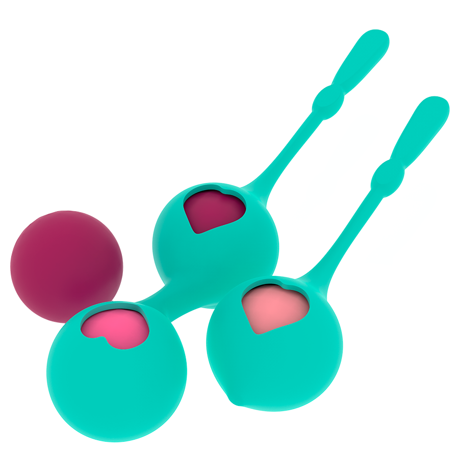 RITHUAL - CONJUNTO DE TREINAMENTO PÉLVICO DEVA AQUA GREEN - Image 4