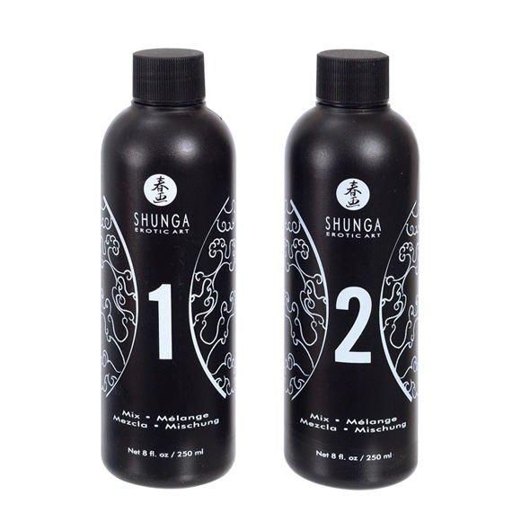 SHUNGA - GEL DE MASSAGEM ERÓTICA CORPO A CORPO ORIENTAL MORANGOS E CAVA - Image 2