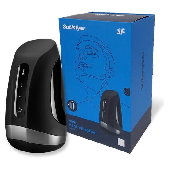 SATISFYER - MEN MASTURBADOR VIBRAO DE CALOR - Image 2